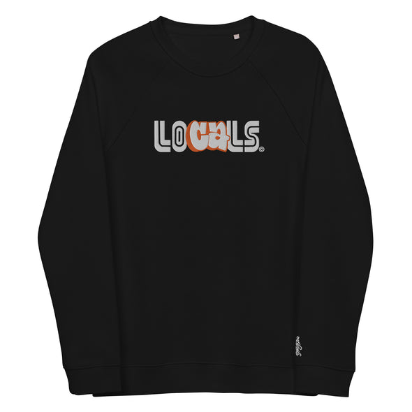 CA LOCALSF Unisex organic raglan sweatshirt