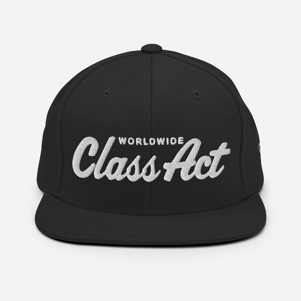 Classic Class Act Snapback Hat