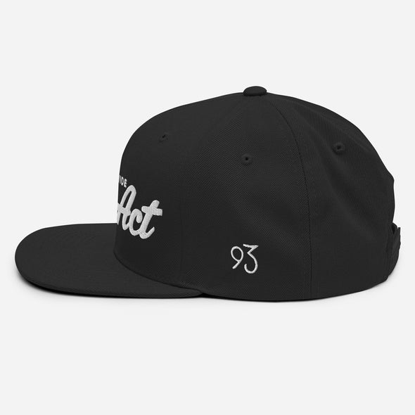 Classic Class Act Snapback Hat