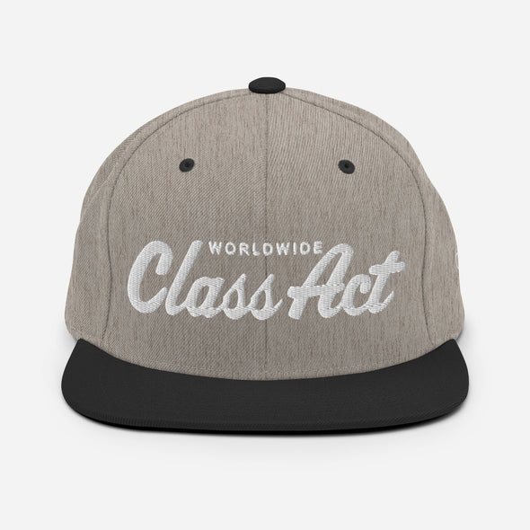 Classic Class Act Snapback Hat