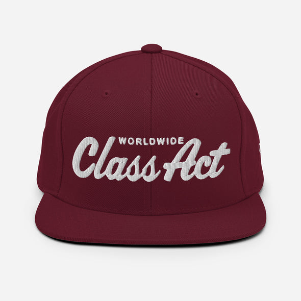 Classic Class Act Snapback Hat