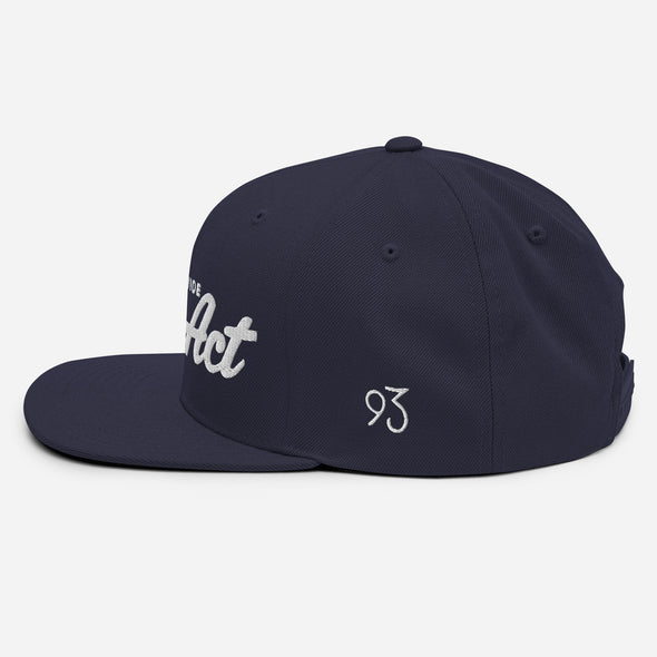 Classic Class Act Snapback Hat