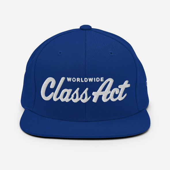 Classic Class Act Snapback Hat