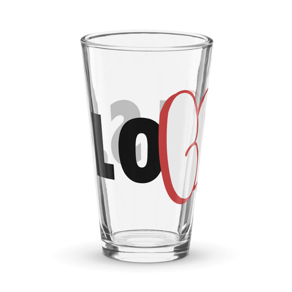 CA LOCALS. Shaker pint glass
