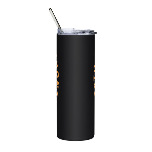 DEATH BEFORE DISHONOR Stainless steel tumbler