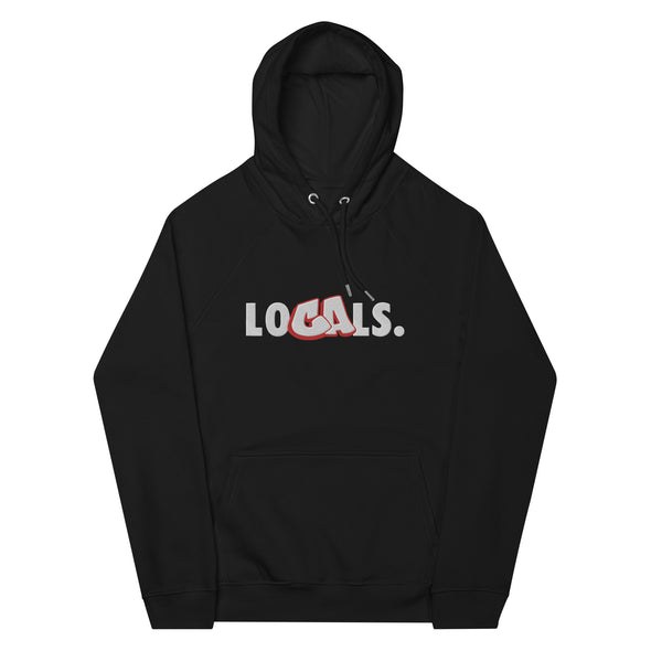 CA LOCALS Unisex eco raglan hoodie