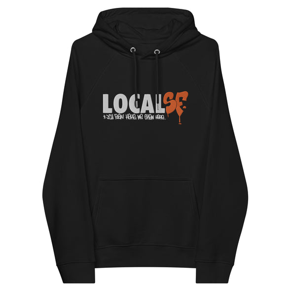 LOCAL SF X KREESE CA Unisex eco raglan hoodie
