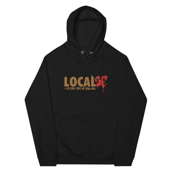 LOCAL SF X KREESE CA Unisex eco raglan hoodie