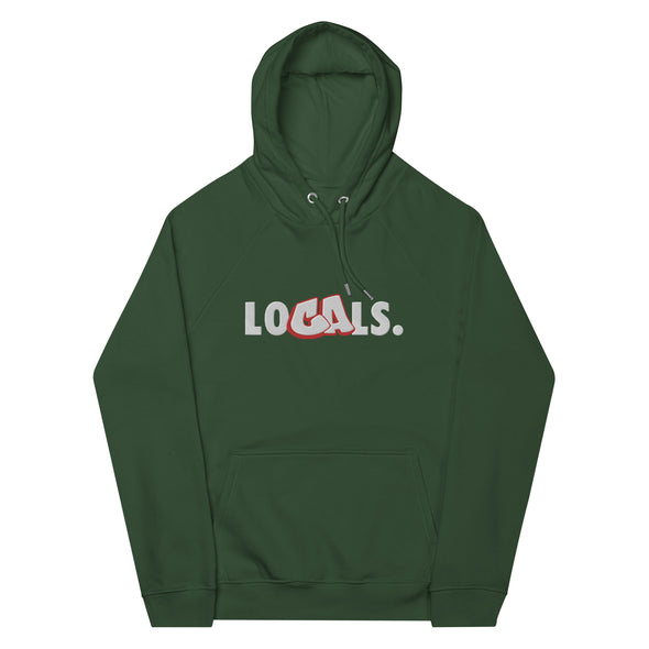 CA LOCALS Unisex eco raglan hoodie