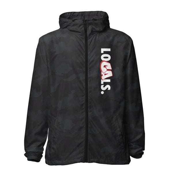 CA LOCAL lightweight zip up windbreaker