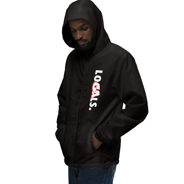 CA LOCAL lightweight zip up windbreaker