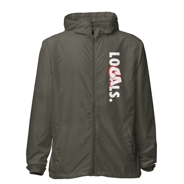 CA LOCAL lightweight zip up windbreaker