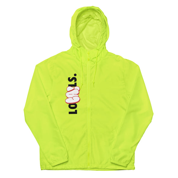 CA LOCALS. lightweight zip up windbreaker