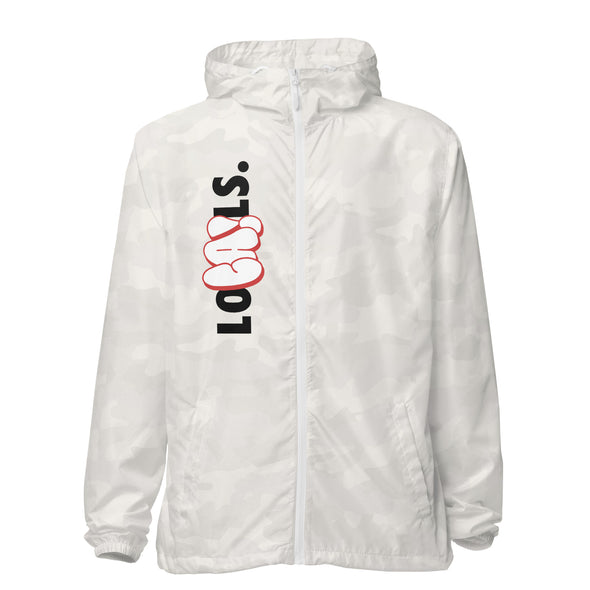 CA LOCALS. lightweight zip up windbreaker