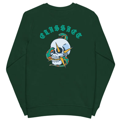 CLASS ACT SNAKE Unisex organic sweatshirt