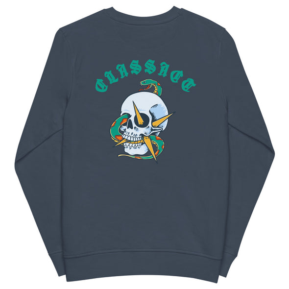 CLASS ACT SNAKE Unisex organic sweatshirt
