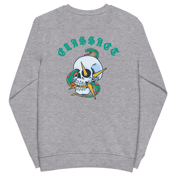 CLASS ACT SNAKE Unisex organic sweatshirt