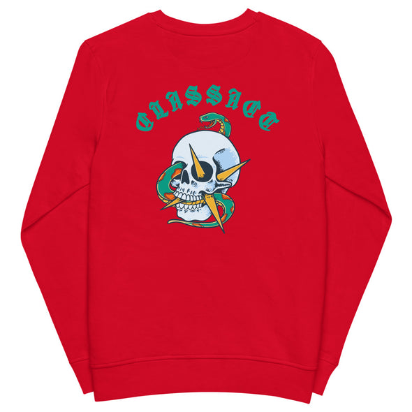 CLASS ACT SNAKE Unisex organic sweatshirt