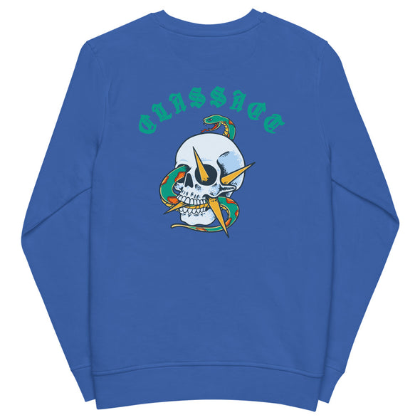 CLASS ACT SNAKE Unisex organic sweatshirt
